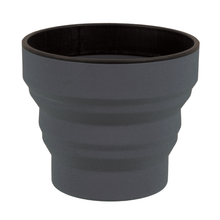 Load image into Gallery viewer, Lifeventure Ellipse Silicone Collapsible Cup (350ml)(Graphite)
