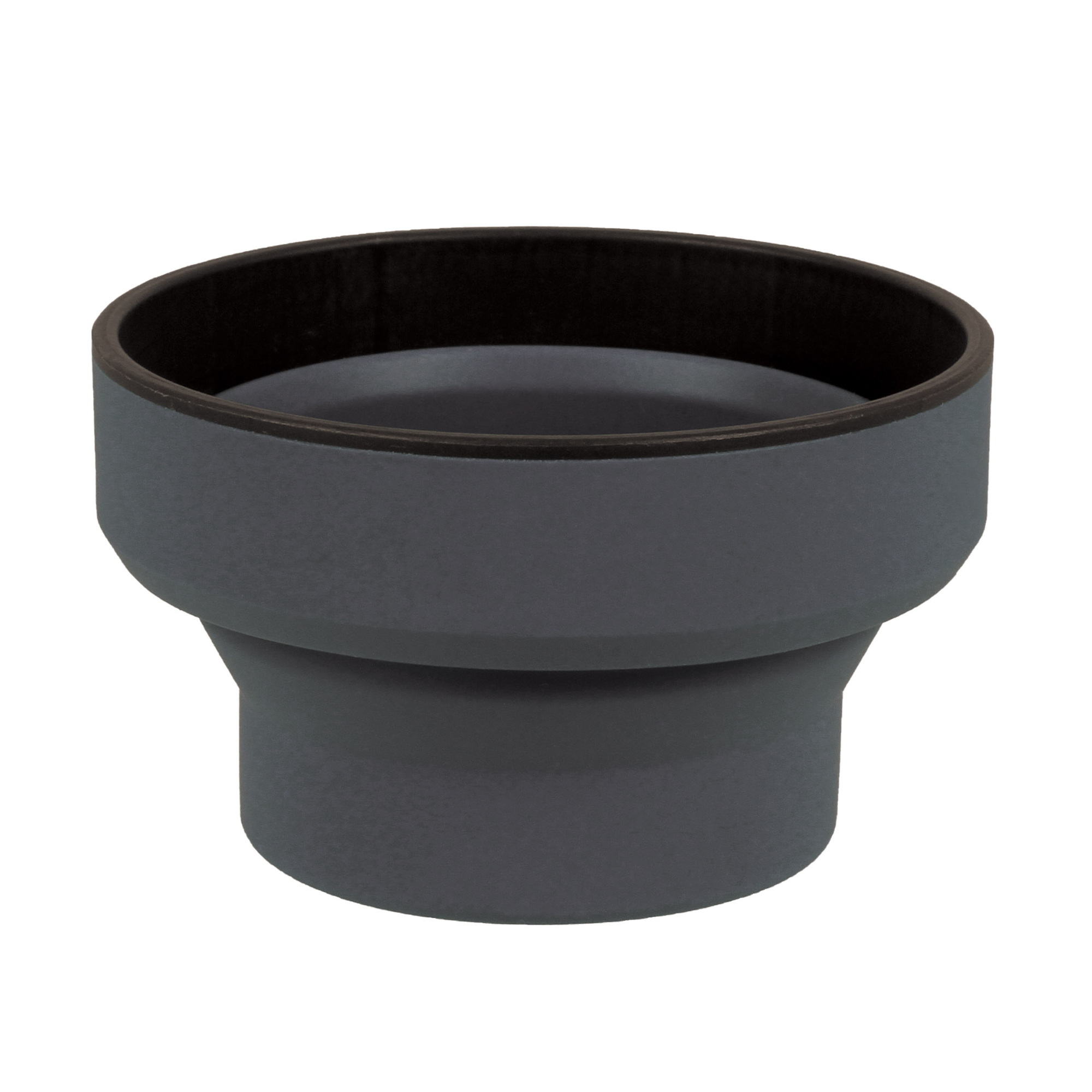 Lifeventure Ellipse Silicone 350ml Collapsible Cup (Graphite)