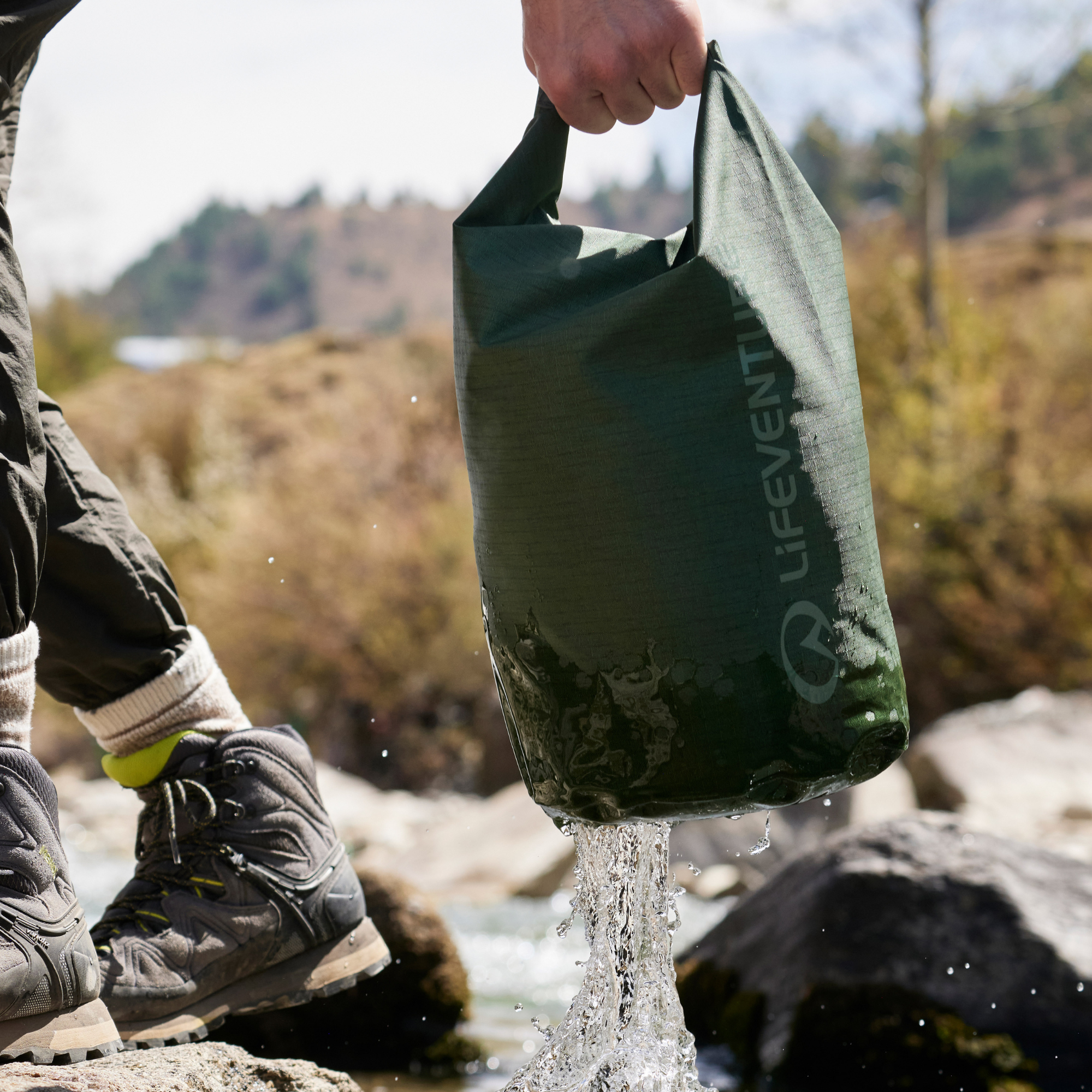 Lifeventure Storm 10L Dry Bag (Green)