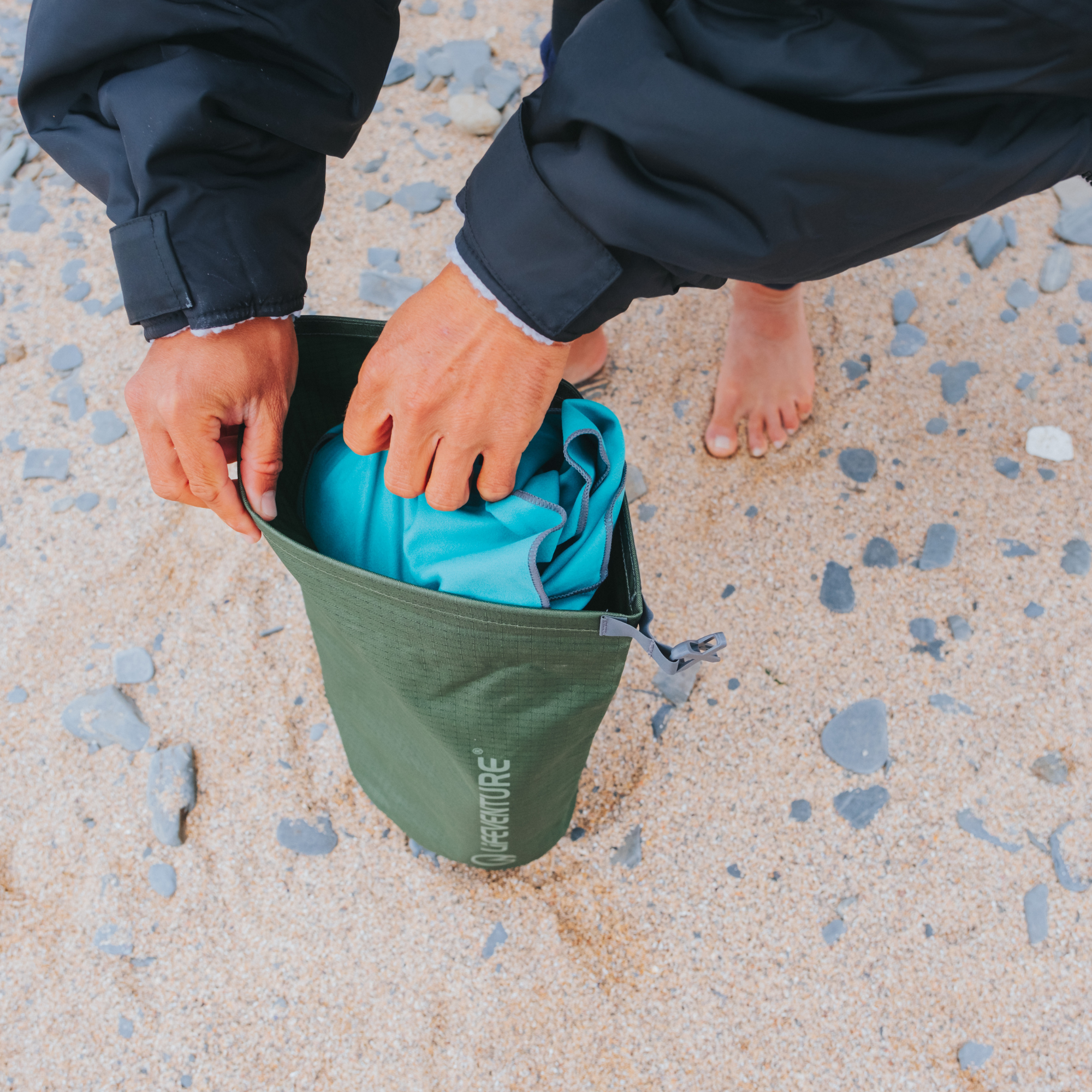 Lifeventure Storm 10L Dry Bag (Green)