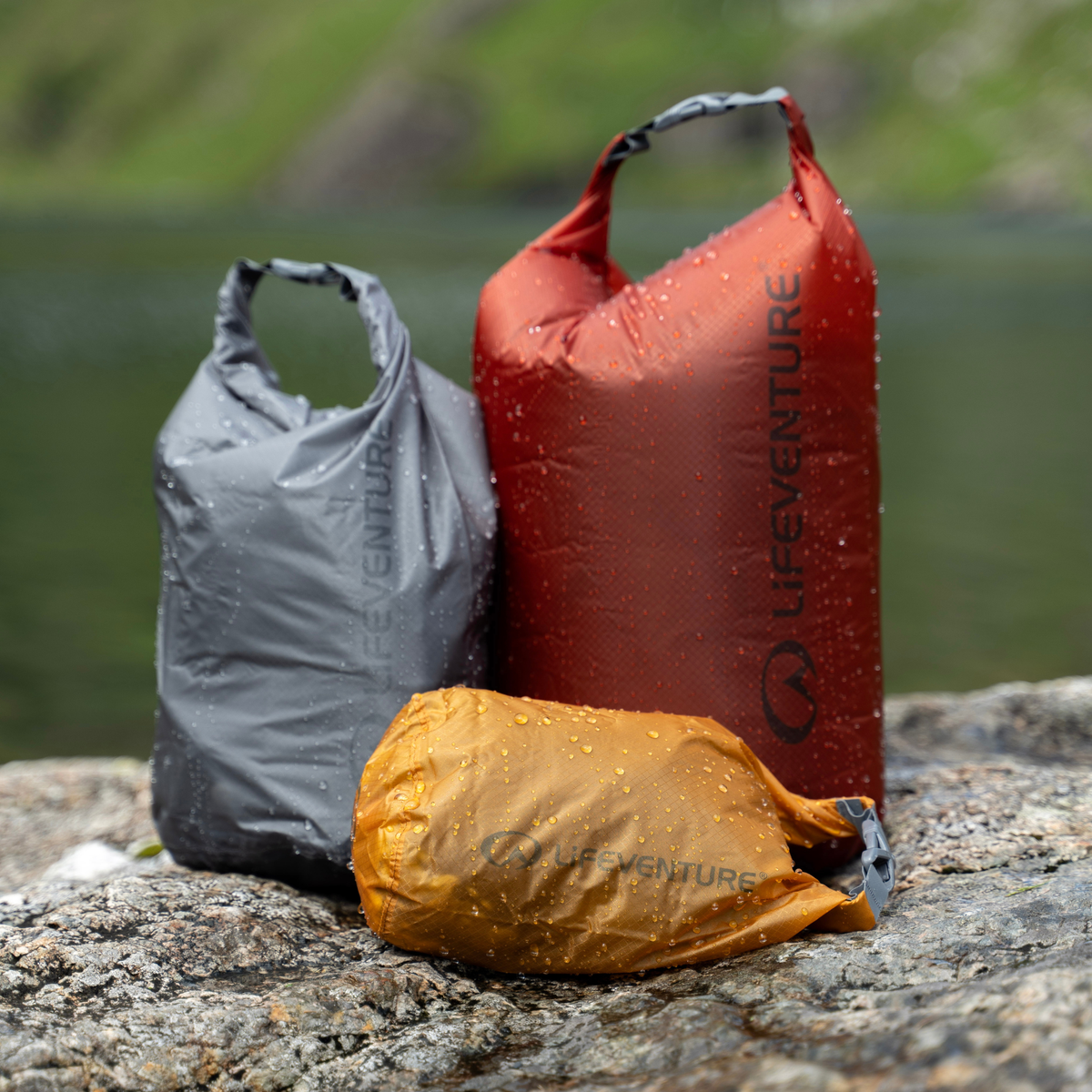 Lifeventure Ultralight 2L Dry Bag (Grey)