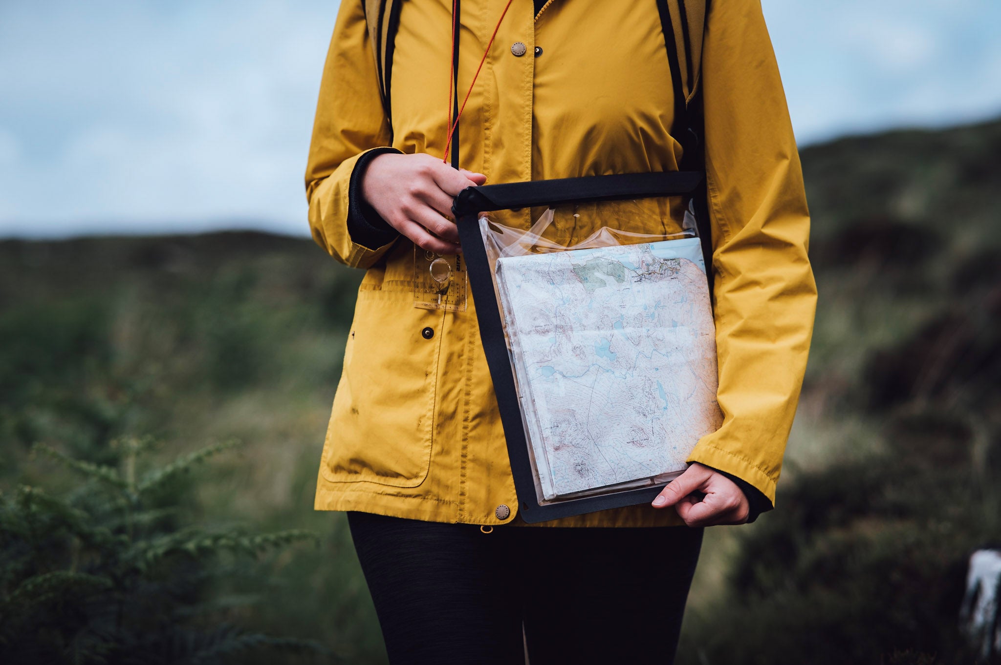 Lifeventure Waterproof IPX8 Map Case (Grey)