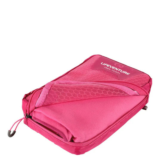 Lifeventure Recycled SoftFibre Giant Trek Towel (Pink)