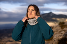 Load image into Gallery viewer, Lightweight Merino Wool Buff (Solid Light Grey)
