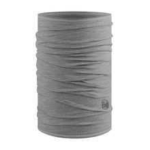 Load image into Gallery viewer, Lightweight Merino Wool Buff (Solid Light Grey)
