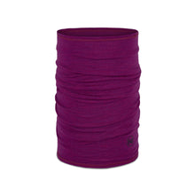 Load image into Gallery viewer, Lightweight Merino Wool Buff (Solid Magenta)
