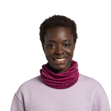 Load image into Gallery viewer, Lightweight Merino Wool Buff (Solid Magenta)
