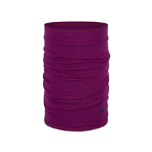 Load image into Gallery viewer, Lightweight Merino Wool Buff (Solid Magenta)
