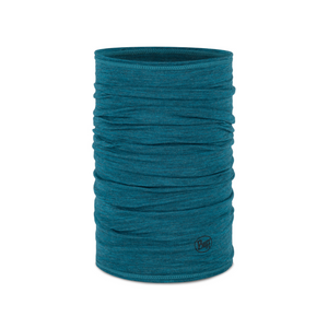 Lightweight Merino Wool Buff (Solid Teal)