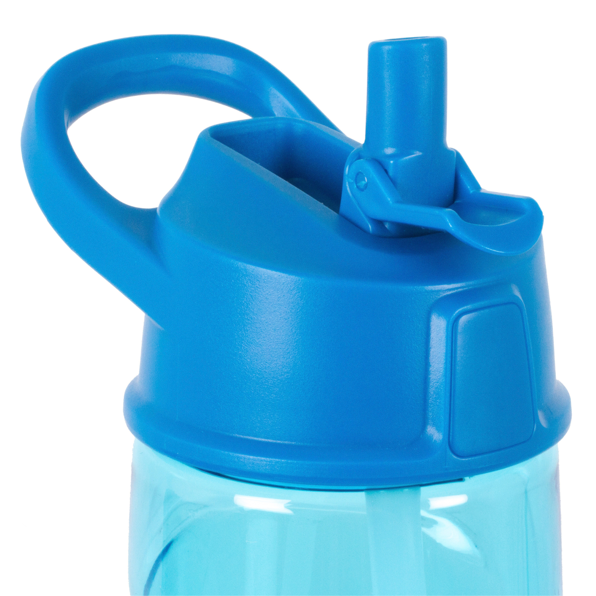LittleLife Kids Flip-Top BPA Free 550ml Water Bottle (Blue)