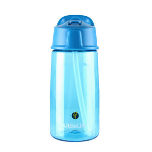 LittleLife Flip Top Water Bottle (550ml)(Blue)