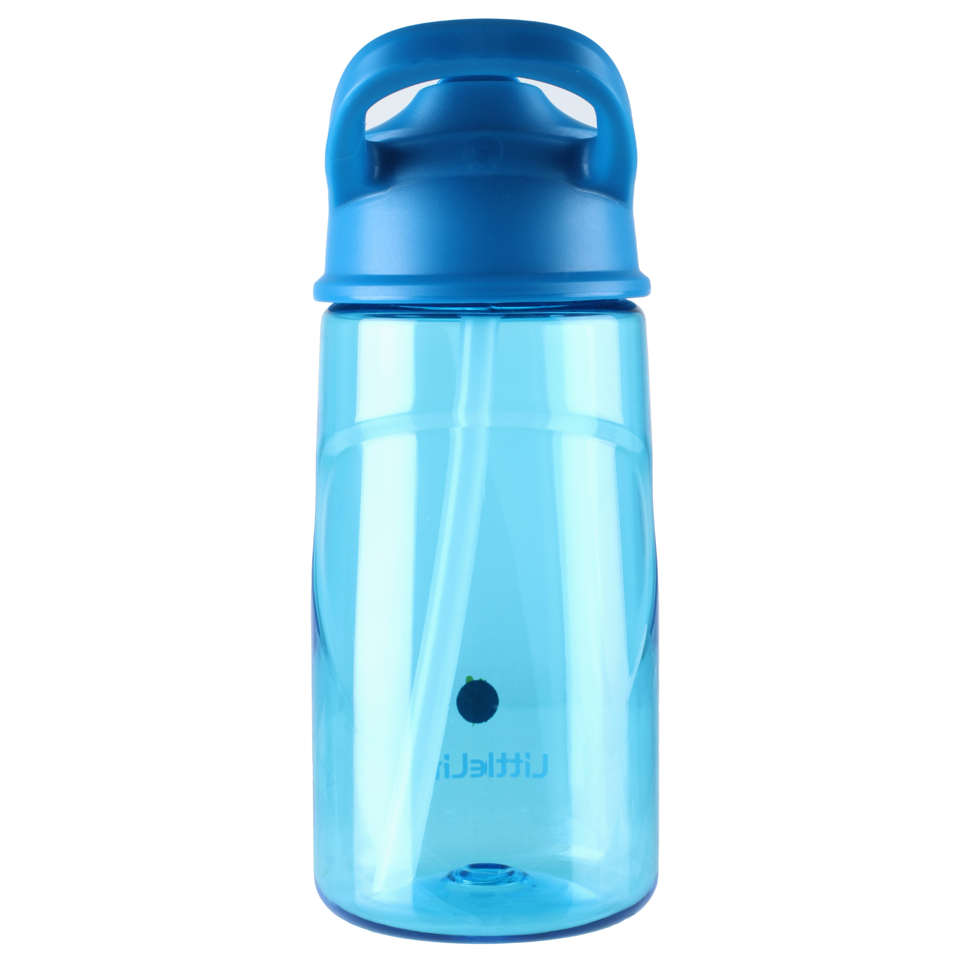 LittleLife Kids Flip-Top BPA Free 550ml Water Bottle (Blue)