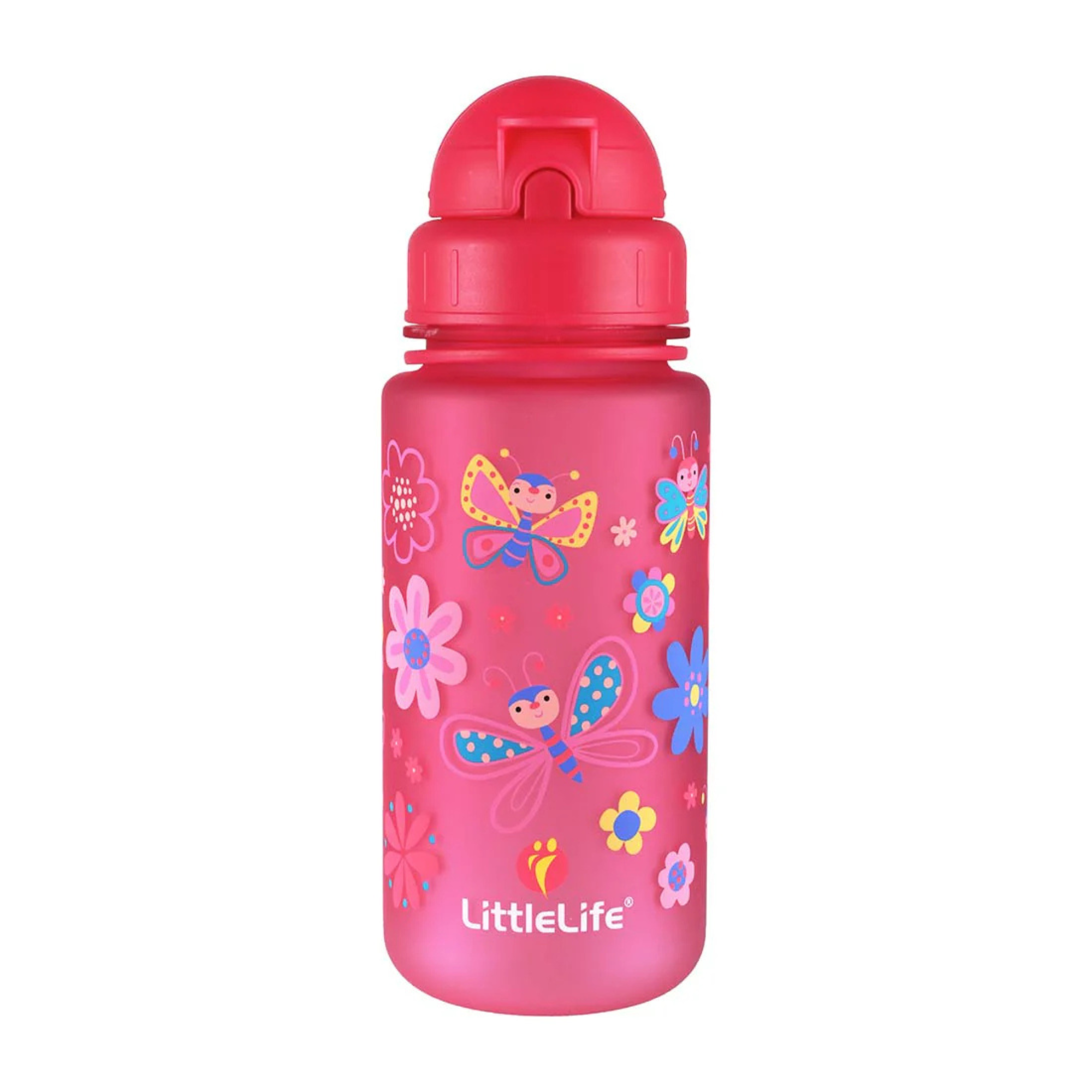LittleLife Kids BPA Free 400ml Water Bottle (Butterfly)