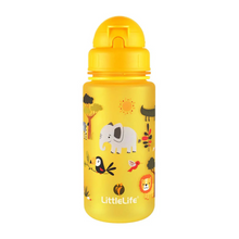 Load image into Gallery viewer, LittleLife Kids BPA Free Water Bottle (400ml)(Safari)
