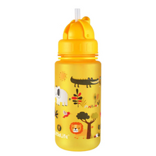 Load image into Gallery viewer, LittleLife Kids BPA Free Water Bottle (400ml)(Safari)

