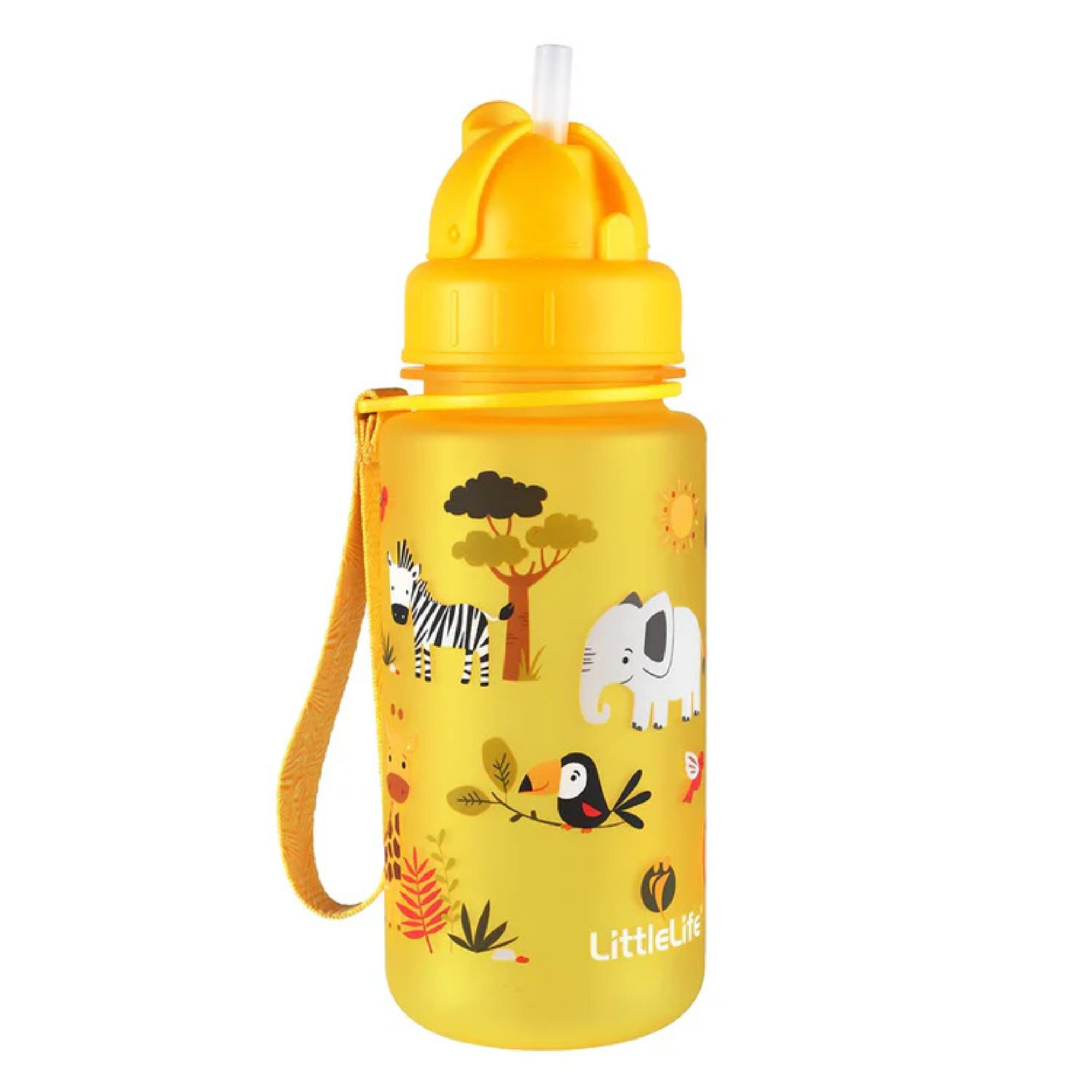 LittleLife Kids BPA Free 400ml Water Bottle (Safari)