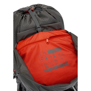 Lowe Alpine Yacuri Narrow Dimensions ND55L Daysack (Anthracite/Graphene)