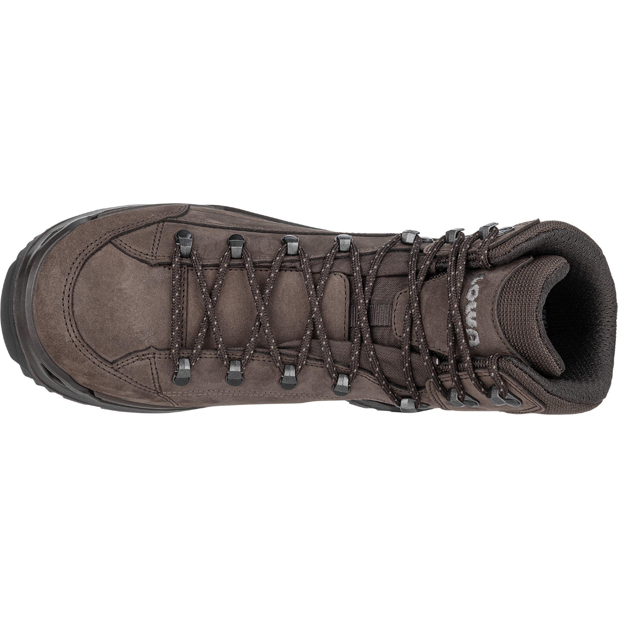 Lowa Men's Renegade Evo Mid Gore-Tex Wide Fit Hillwalking Boots (Espresso/Seaweed)