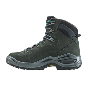 Lowa Women's Renegade Mid Evo Gore-Tex Hillwalking Boots - WIDE FIT (Asphalt/Turquoise)