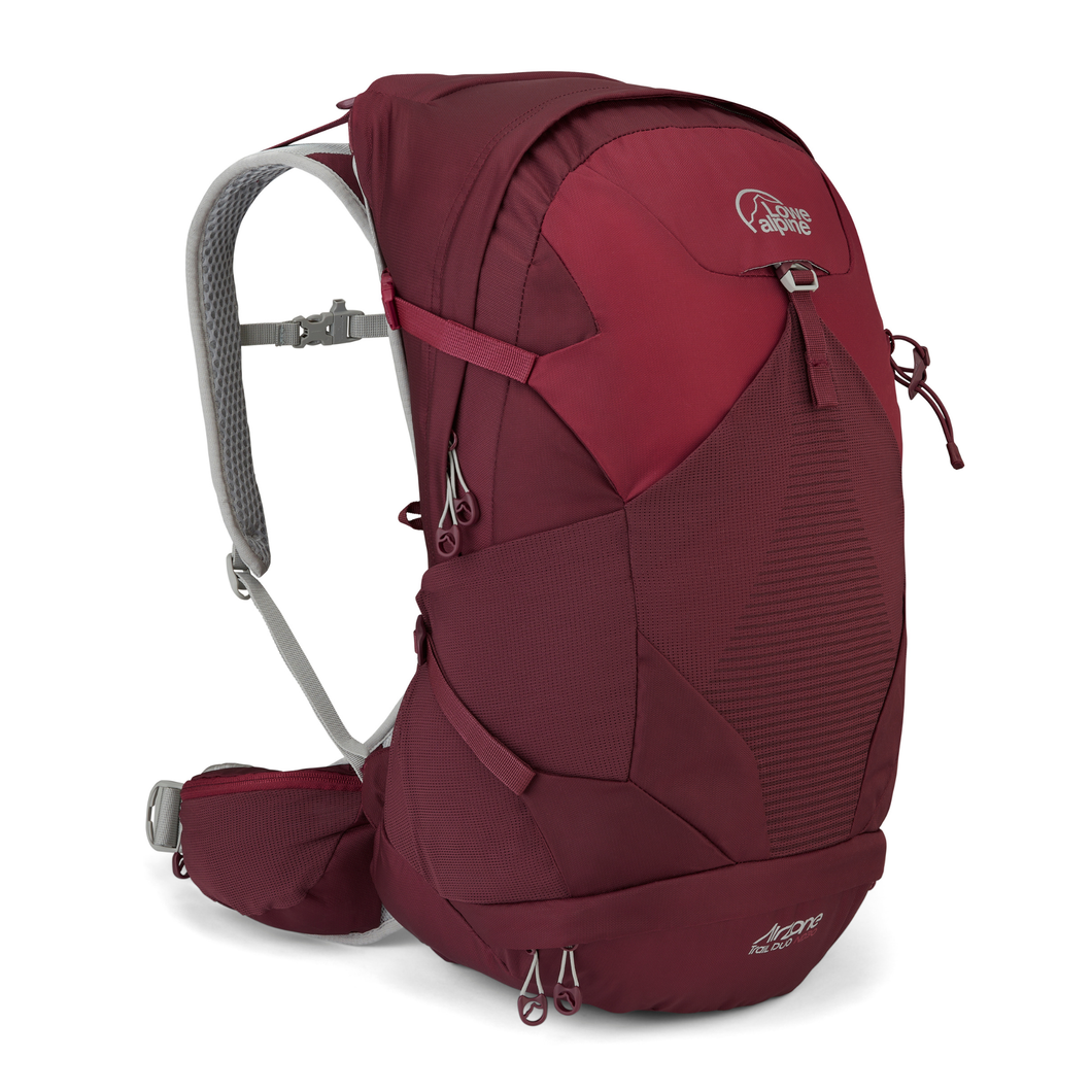 Lowe Alpine AirZone Trail Duo Narrow Dimensions ND30L Daysack (Deep Heather/Raspberry)(One Size)