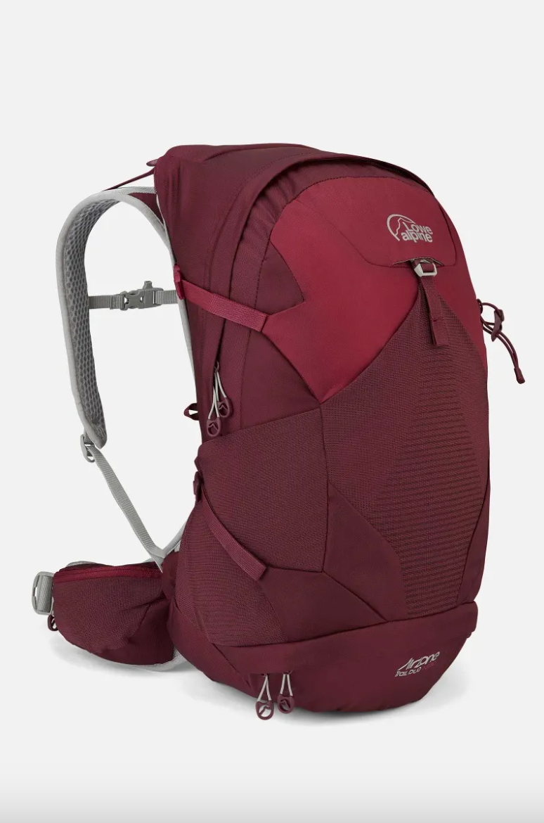 Lowe Alpine AirZone Trail Duo Narrow Dimensions ND 30L Daysack (Deep Heather/Raspberry)(S)