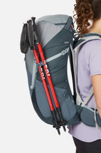 Load image into Gallery viewer, Lowe Alpine AirZone Trail Narrow Dimension ND33L Daysack (Orion Blue/Citadel)(S)
