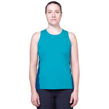 Load image into Gallery viewer, Mountain Equipment Women&#39;s Nava Technical Tank Top (Topaz/Majolica)
