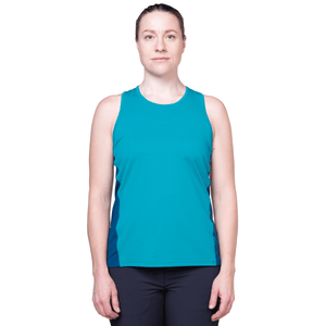 Mountain Equipment Women's Nava Technical Tank Top (Topaz/Majolica)