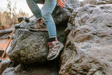 Load image into Gallery viewer, Merrell Kids Moab 3 Waterproof Mid Trail Boots (Boulder/Red)(UKJ11-UK6)
