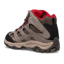 Load image into Gallery viewer, Merrell Kids Moab 3 Waterproof Mid Trail Boots (Boulder/Red) (UKJ11-UK6)
