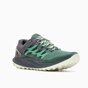 Merrell Women's Antora 3 Gore-Tex Trail Shoes (Pine Green)