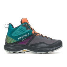 Load image into Gallery viewer, Merrell Women&#39;s MQM 3 Gore-Tex Mid Trail Boots (Tangerine/Teal)
