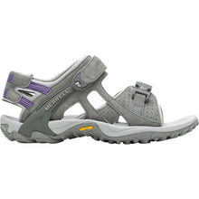 Load image into Gallery viewer, Merrell Women&#39;s Kahuna III Trekking Sandals (Charcoal/Paloma)
