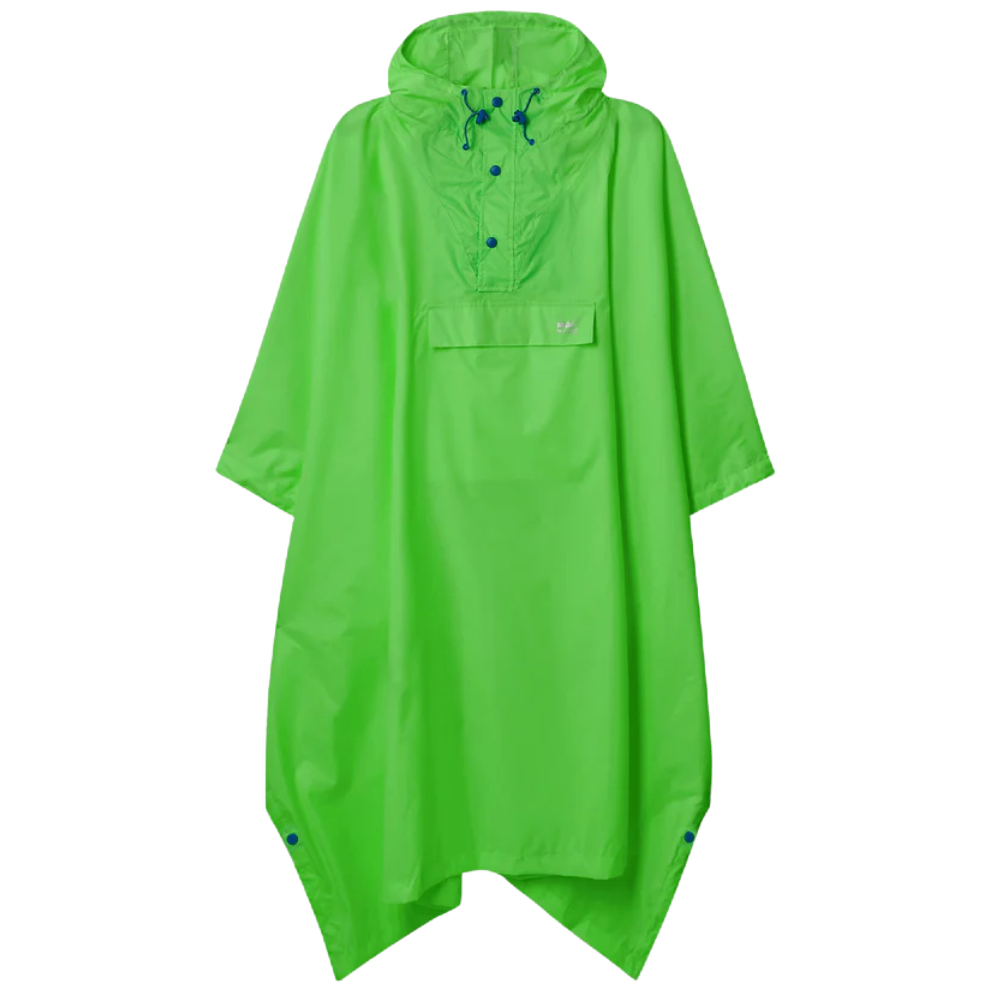 Mac-In-A-Sac Unisex Waterproof Poncho (Neon Green)