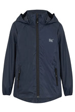 Load image into Gallery viewer, Mac In A Sac Kids Origin 2 Waterproof Jacket (Navy)(Ages 2-13)
