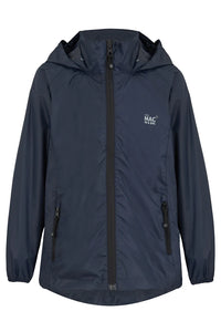 Mac In A Sac Kids Origin 2 Waterproof Jacket (Navy)(Ages 2-13)