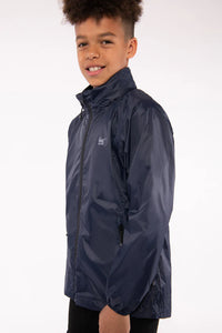 Mac In A Sac Kids Origin 2 Waterproof Jacket (Navy)(Ages 2-13)