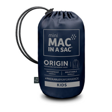 Load image into Gallery viewer, Mac In A Sac Kids Origin 2 Waterproof Jacket (Navy)(Ages 2-13)
