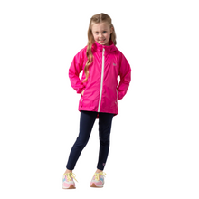 Load image into Gallery viewer, Mac In A Sac Kids Origin 2 Waterproof Jacket (New Pink)(Ages 2-13)
