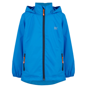 Mac In A Sac Kids Origin 2 Waterproof Jacket (Ocean Blue)(Ages 2-13)