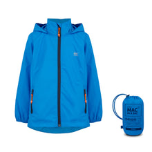 Load image into Gallery viewer, Mac In A Sac Kids Origin 2 Waterproof Jacket (Ocean)(Ages 2-13)
