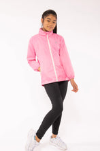 Load image into Gallery viewer, Mac In A Sac Kids Origin 2 Waterproof Jacket (Pink)(Ages 2-13)
