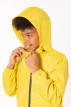 Load image into Gallery viewer, Mac In A Sac Kids Origin 2 Waterproof Jacket (Yellow)(Ages 2-13)
