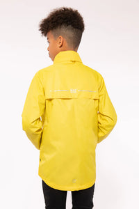 Mac In A Sac Kids Origin 2 Waterproof Jacket (Yellow)(Ages 2-13)