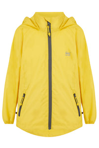 Mac In A Sac Kids Origin 2 Waterproof Jacket (Yellow)(Ages 2-13)