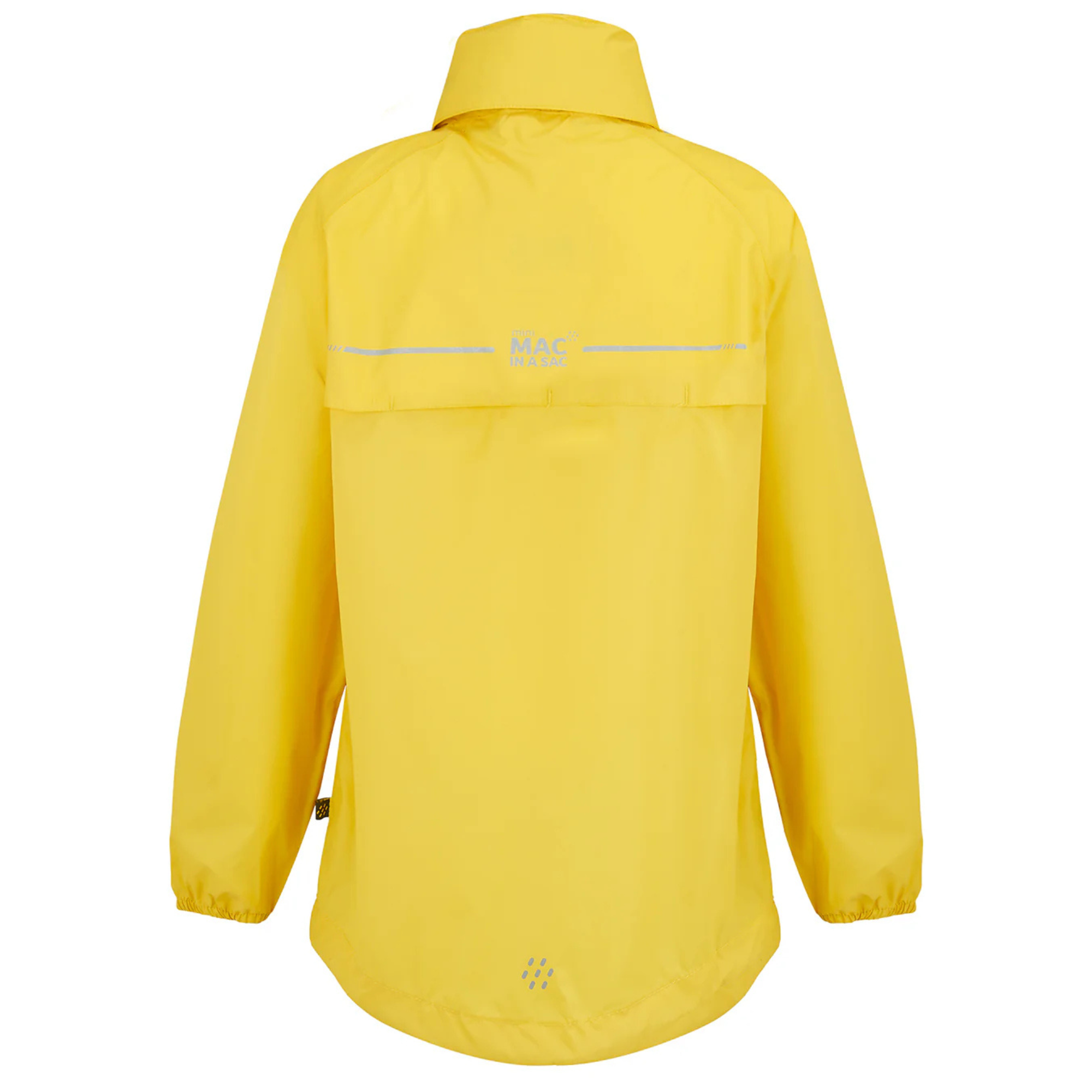 Mac In A Sac Kids Origin 2 Waterproof Jacket (Yellow)(Ages 2-13)