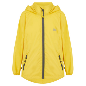 Mac In A Sac Kids Origin 2 Waterproof Jacket (Yellow)(Ages 2-13)