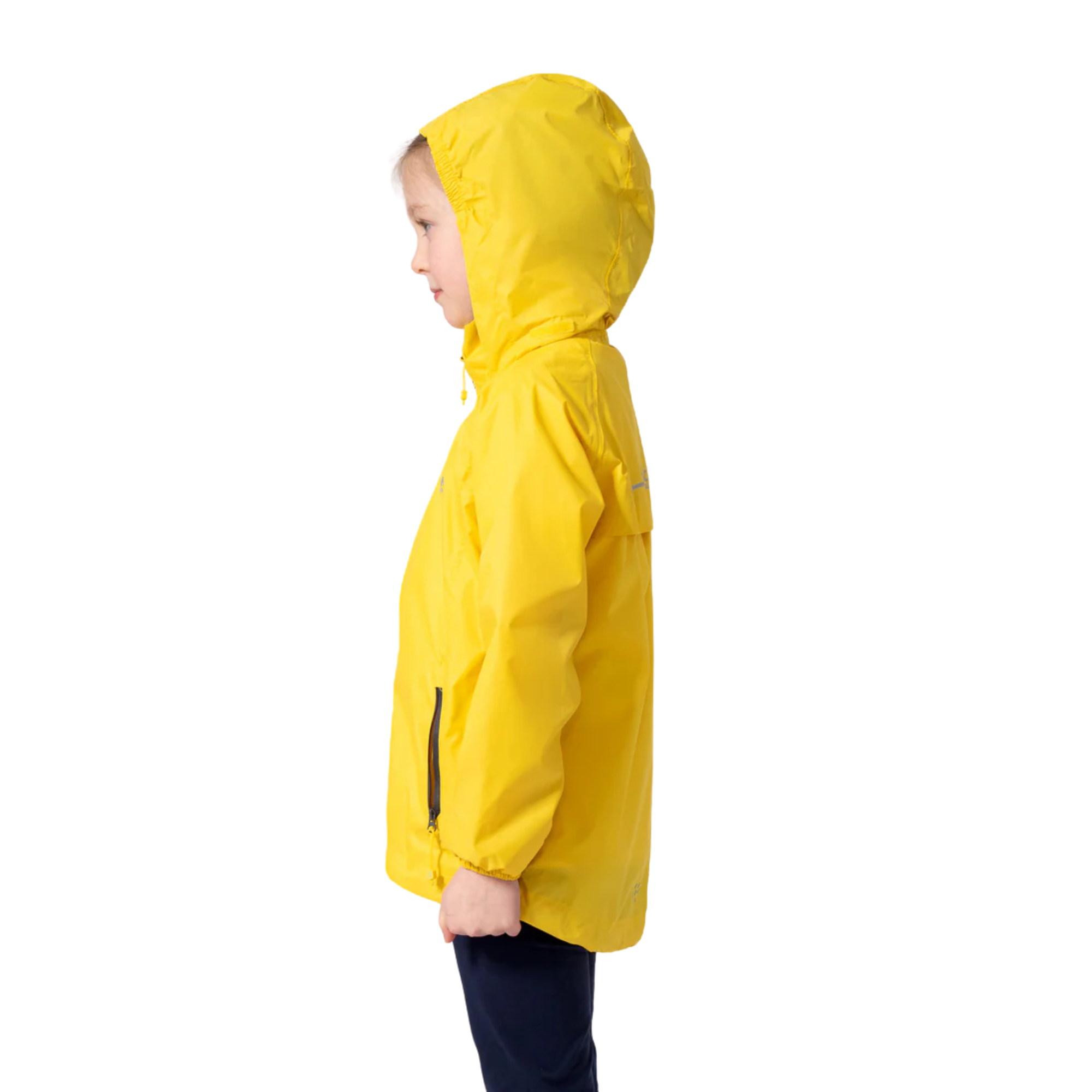 Mac In A Sac Kids Origin 2 Waterproof Jacket (Yellow)(Ages 2-13)