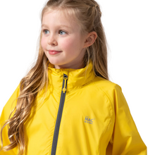Load image into Gallery viewer, Mac In A Sac Kids Origin 2 Waterproof Jacket (Yellow)(Ages 2-13)
