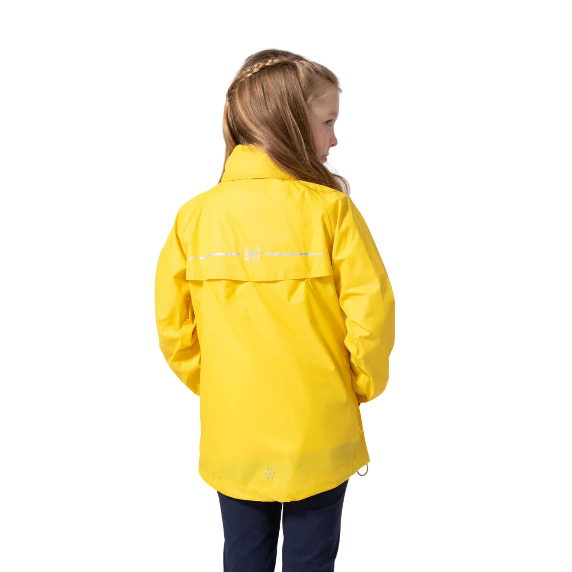 Mac In A Sac Kids Origin 2 Waterproof Jacket (Yellow)(Ages 2-13)